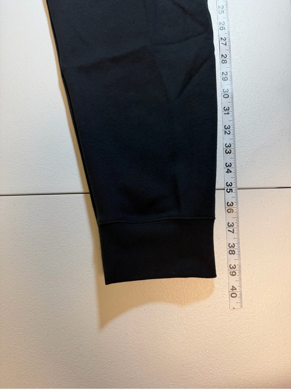 Nike Men’s Black Fleece Jogger Sweatpants NWT Size XL White Nike Embroidered 🔥 - Picture 5 of 16